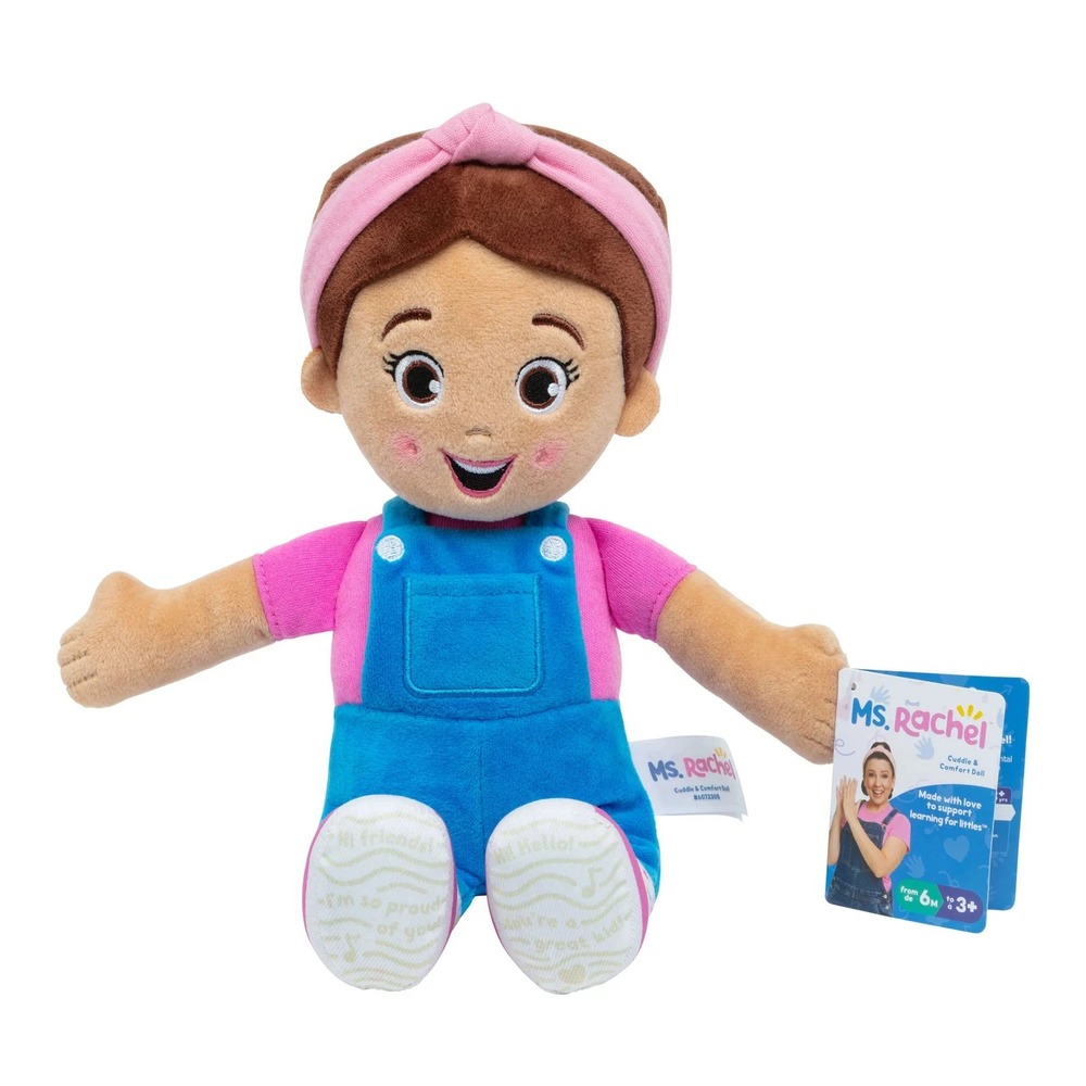 Gund OFFICIAL Ms. Rachel Cuddle And Comfort Plush Doll, New